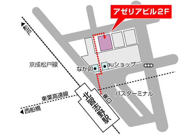 ハイブリッドテクノロジー株式会社への地図